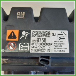 Centralina Airbag OPEL KARL ROCKS 1.0 13529758 2017 2019