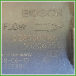 Debimetro Misuratore Massa Aria BOSCH 0281002861 FIAT CROMA 2T 1.9 8V 55206756 2007 2011