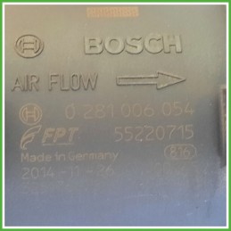 Debimetro Misuratore Massa Aria BOSCH 0281006054 ALFA ROMEO MiTo 10 1.3 JTDm 55220715 2013 2019