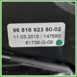 Leveraggio cambio PEUGEOT 208 1.6 8V 2400EY 2012 2015 FAURECIA A1039405