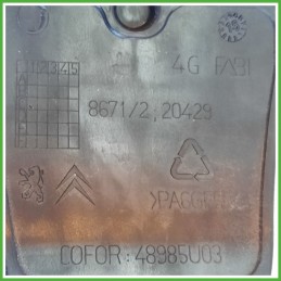 Serratura Interna Posteriore Sinistro SX PEUGEOT 208 1.6 8V 9109E8 2012 2015