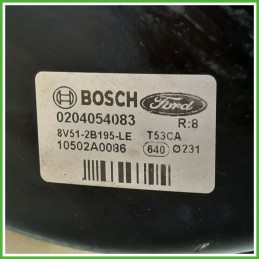 Servofreno Pompa Freni Depressore BOSCH 0204054083 FORD FIESTA CB1 1.2 16V 1747243