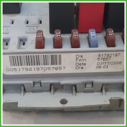 Body Computer Centralina Modulo BCM BSI LANCIA YPSILON TE 1.3 MJT 51792197 2006 2008