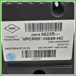 Quadro strumenti contachilometri tachimetro VISTEON VPCRRF-10849-HC RENAULT CLIO 4a Serie 1.5 8V dCi 248106218R