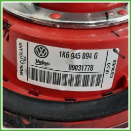 Fanale Fanalino Posteriore Destro DX VALEO 89031778 VOLKSWAGEN GOLF 1K 1K6945094G Usato