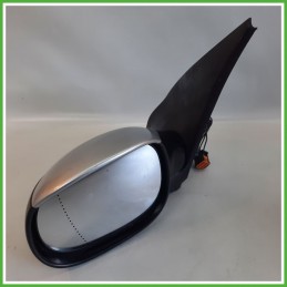Specchio Specchietto Retrovisore Sinistro SX GRIGIO CITROEN C3 2a Serie 2005 2010 MAGNETI MARELLI Originale Usato