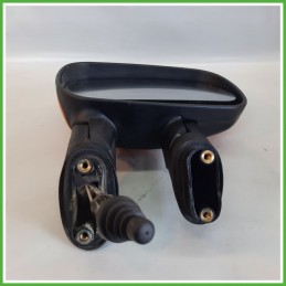 Specchio Specchietto Retrovisore Sinistro SX ARANCIONE FIAT DOBLO 1W 2000 2003 MAGNETI MARELLI Originale Usato