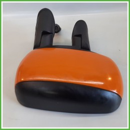 Specchio Specchietto Retrovisore Sinistro SX ARANCIONE FIAT DOBLO 1W 2000 2003 MAGNETI MARELLI Originale Usato