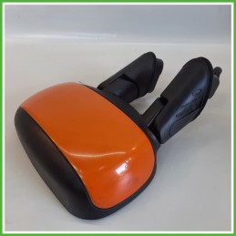 Specchio Specchietto Retrovisore Destro DX ARANCIONE FIAT DOBLO 1W 2000 2003 MAGNETI MARELLI Originale Usato