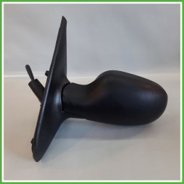 Specchio Specchietto Retrovisore Sinistro SX GOFFRATO RENAULT CLIO 2a Serie 2001 2010 SCHEFENACKER Originale Usato
