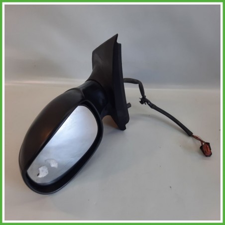Specchio Specchietto Retrovisore Sinistro SX NERO CITROEN C2 2003 2010 Originale Usato