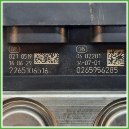 Centralina ABS Modulo Pompa BOSCH 0265956285 476606853R RENAULT CLIO 4a Serie Originale Usato