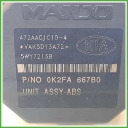 Centralina ABS Modulo Pompa MANDO 5WY7213B 0K2FA667B0 KIA CARNIVAL 1a Serie Originale Usato