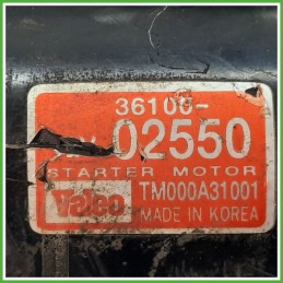 Motorino Avviamento VALEO TM000A31001 HYUNDAI ATOS PRIME 3610002555