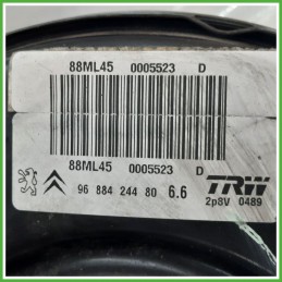 Servofreno Pompa Freni Depressore TRW 88ML45 PEUGEOT 207 1.4 8V 1609895380