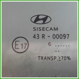 Cristallo Laterale Scendente Anteriore Sinistro SX HYUNDAI i20 5 Porte 82410C8000 2014 2019