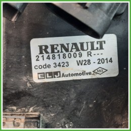 Elettroventola Radiatore Motore RENAULT CLIO 4a Serie 1.5 8V dCi 214818009R K9KC6 2012 2016