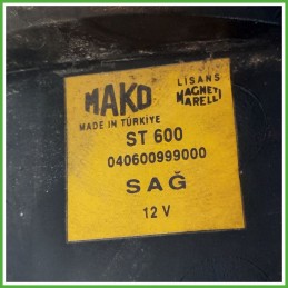 Fanale Fanalino Posteriore Destro DX MAGNETI MARELLI ST600 FIAT DOBLO CARGO 1W 51735978 Usato