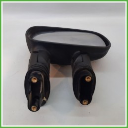 Specchio Specchietto Retrovisore Sinistro SX GOFFRATO FIAT DOBLO CARGO 1W 2000 2003 MAGNETI MARELLI Originale Usato
