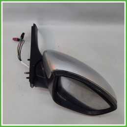 Specchio Specchietto Retrovisore Destro DX GRIGIO PEUGEOT 208 2012 2015 FICOSA FICOMIRRORS 232673078 Originale Usato