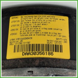 Airbag Guidatore Sinistro SX OPEL COMBO X01 1.7 16V 13188242 2001 2012 DELPHI 18111373