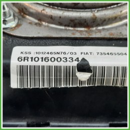 Airbag Guidatore Sinistro SX FIAT MULTIPLA 1F 1.6 16V 735465504 2004 2012 FIAT 6R101600334