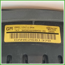 Airbag Guidatore Sinistro SX OPEL ASTRA A04 1.4 16V 13111344 2004 2011
