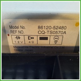 Autoradio TOYOTA YARIS 1.0 12V 8612052480 2005 2012 TOYOTA CQ-TS0570A