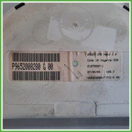 Quadro strumenti contachilometri tachimetro SAGEM 21675597-1 CITROEN C3 1a Serie 1.4 6105EV