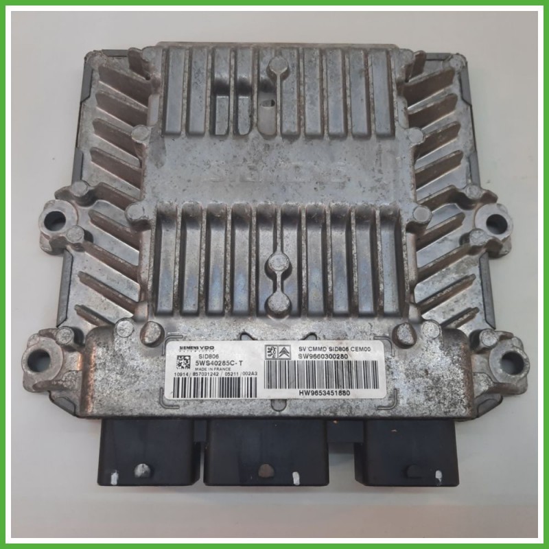 Centralina Motore Iniezione ECU SIEMENS 5WS40285C-T CITROEN C2 1.4 50kw 1940FQ 2003 2010