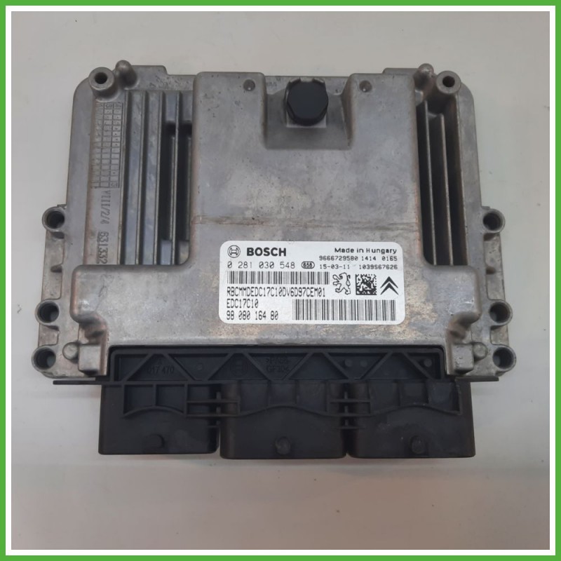 Centralina Motore Iniezione ECU BOSCH 0281030548 PEUGEOT 208 1.6 8V 68kw 1608085280 2012 2015