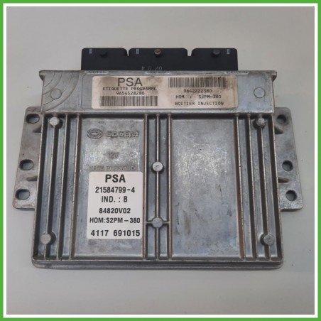 Centralina Motore Iniezione ECU SAGEM 21584799-4 CITROEN C3 1a Serie 1.4 54kw 1939GL 2002 2005
