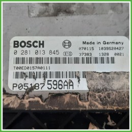 Centralina Motore Iniezione ECU BOSCH 0281013845 JEEP COMPASS MK 2.0 16V 103kw T00ED157A0111 2006 2010