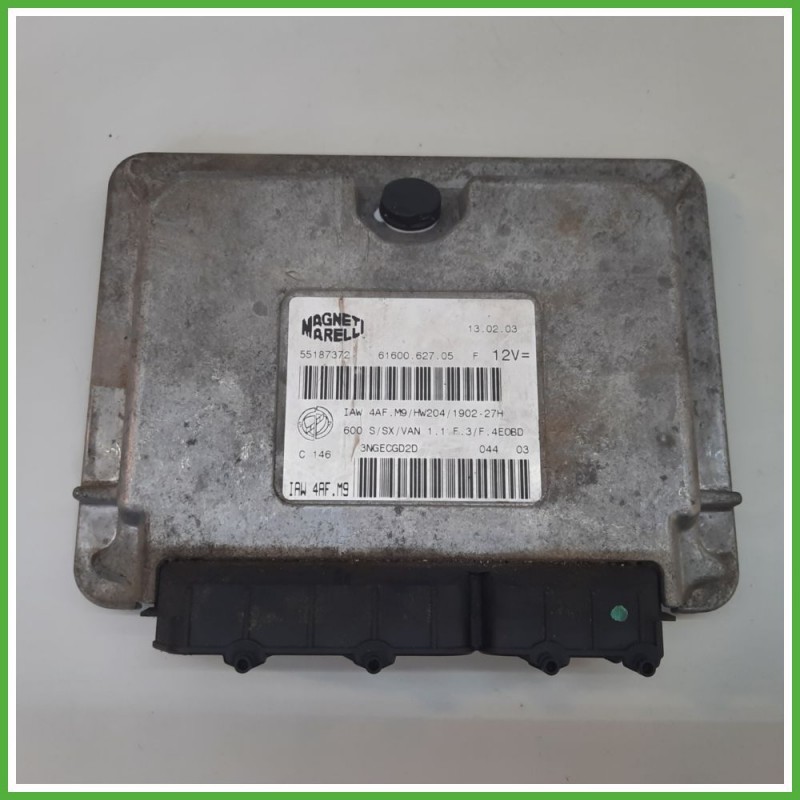 Centralina Motore Iniezione ECU MAGNETI MARELLI IAW4AF.M9 FIAT SEICENTO 1E 1.1 40kw 55187372 1998 2005