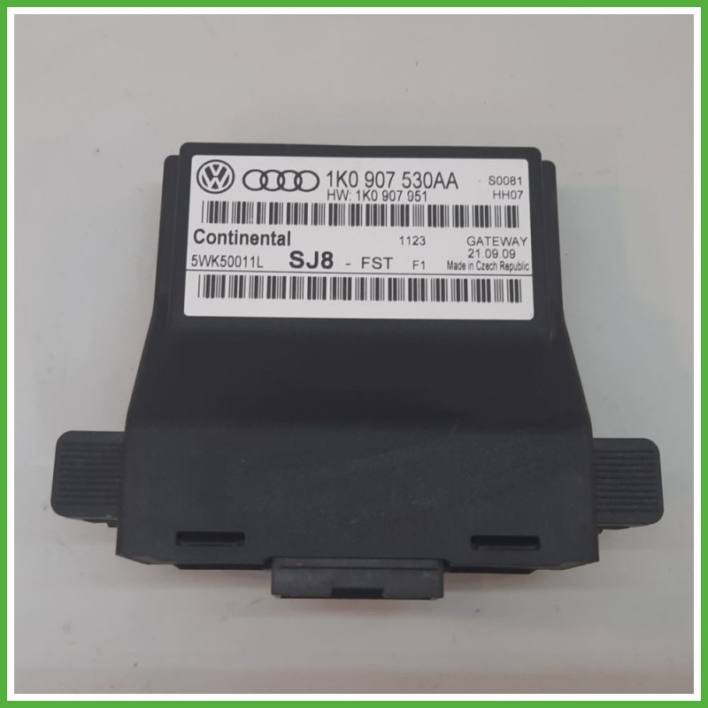 Centralina Gateway CONTINENTAL 5WK50011L VOLKSWAGEN GOLF 5K/AJ 1.6 7N0907530AKZ00 2008 2012
