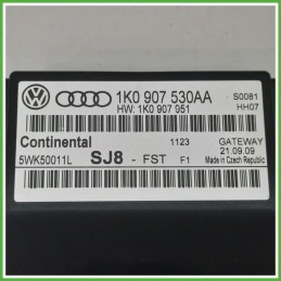 Centralina Gateway CONTINENTAL 5WK50011L VOLKSWAGEN GOLF 5K/AJ 1.6 7N0907530AKZ00 2008 2012