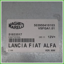 Centralina Radio ALFA ROMEO GIULIETTA X7 2.0 JTDm 51833517 2010 2013 MAGNETI MARELLI VSFGA1.01