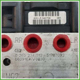 Centralina ABS Modulo Pompa BOSCH 0265950620 71746430 FIAT GRANDE PUNTO 2Y Originale Usato