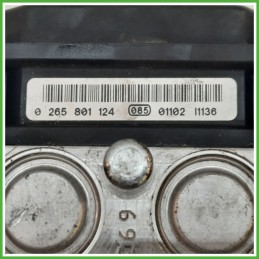 Centralina ABS Modulo Pompa BOSCH 0265801124 71771143 FIAT GRANDE PUNTO 3X Originale Usato