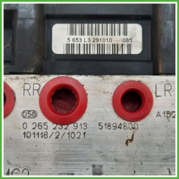 Centralina ABS Modulo Pompa BOSCH 0265801124 71771143 FIAT GRANDE PUNTO 3X Originale Usato
