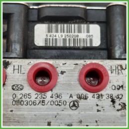 Centralina ABS Modulo Pompa BOSCH 0265950618 A0064316412 MERCEDES-BENZ Classe A W/C169 Originale Usato