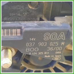Alternatore BOSCH 0124325013 VOLKSWAGEN POLO 3a Serie 037903025M