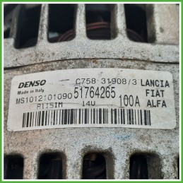Alternatore DENSO MS1012101090 FIAT CROMA 2T 51764265