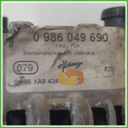 Alternatore CITROEN 0986049690 CITROEN C2 57056C