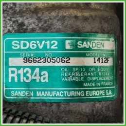 Compressore Clima AC Aria Condizionata SANDEN SD7V12 PEUGEOT 206 6453LF