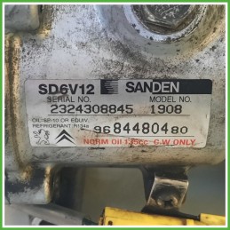 Compressore Clima AC Aria Condizionata SANDEN SD6V12 PEUGEOT 1007 9800821980