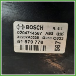 Servofreno Pompa Freni Depressore BOSCH 0204714567 FIAT GRANDE PUNTO 3X 1.3 MJT 51879776
