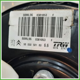 Servofreno Pompa Freni Depressore TRW 88ML96 PEUGEOT 208 1.4 8V 1609894980