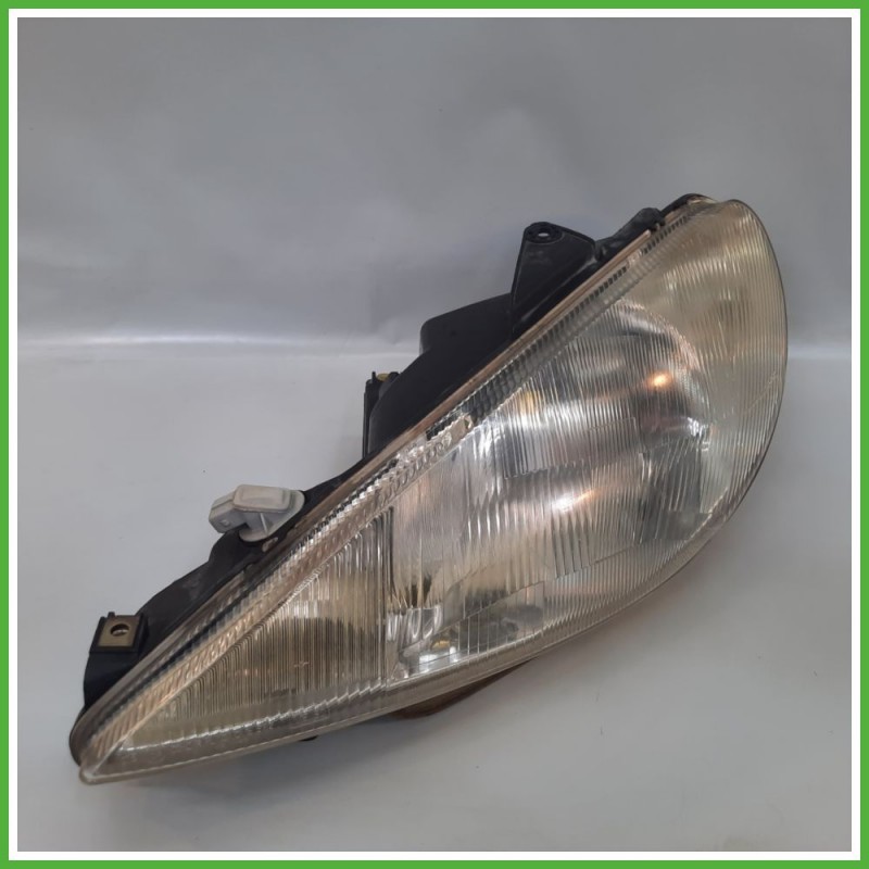 Faro Fanale Proiettore Anteriore Sinistro SX VALEO 89005132 PEUGEOT 206 6204S7 Usato