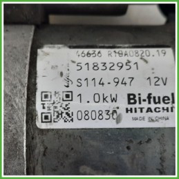 Motorino Avviamento HITACHI S114-947 FIAT GRANDE PUNTO 4C 51832951